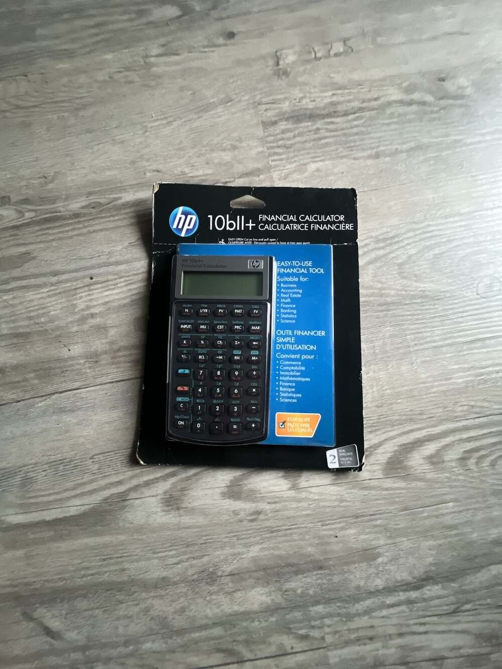 HP 10bII+ Financial Calculator